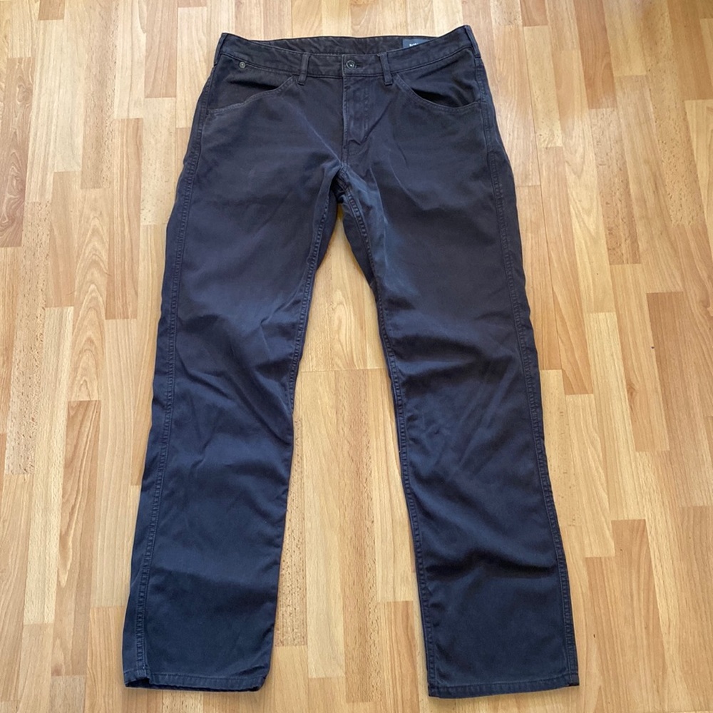Bonobos straight gray pants size 33x32